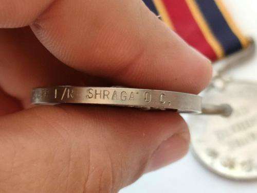 Rhodesain RGSM and BSAP Faithfull Service medal awarded to 9262 R F/R Shraga D.C.