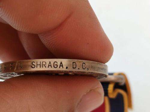 Rhodesain RGSM and BSAP Faithfull Service medal awarded to 9262 R F/R Shraga D.C.