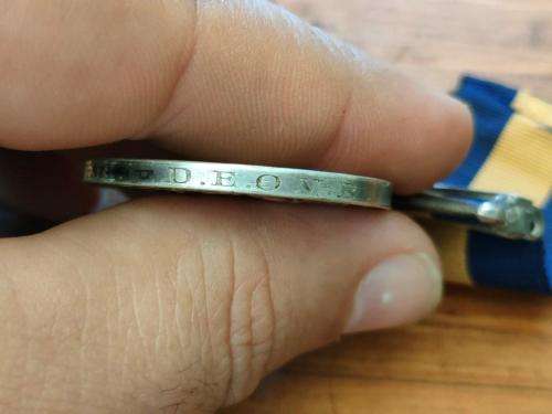 Cape of Good Hope General Service Medal awarded to Pte J Baker DEOVR. Bar Bechuanaland.