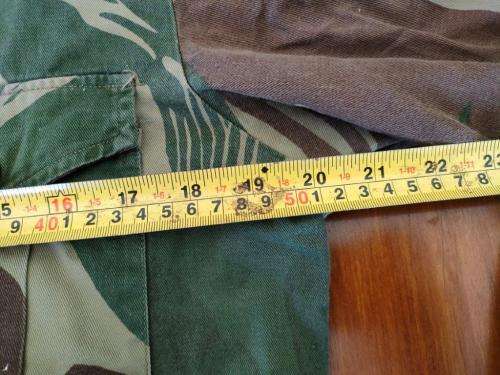 Rhodesian Statesman camo long sleeve shirt. Please see pictures for size.