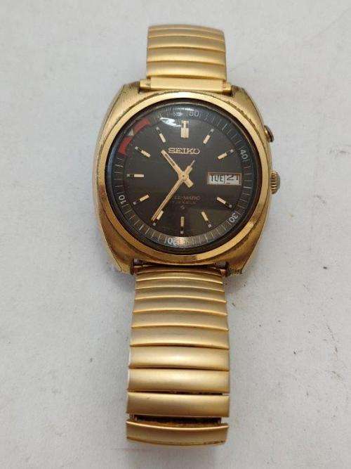Vintage Seiko Bel Matic wristwatch. Working, but could do with a service.
