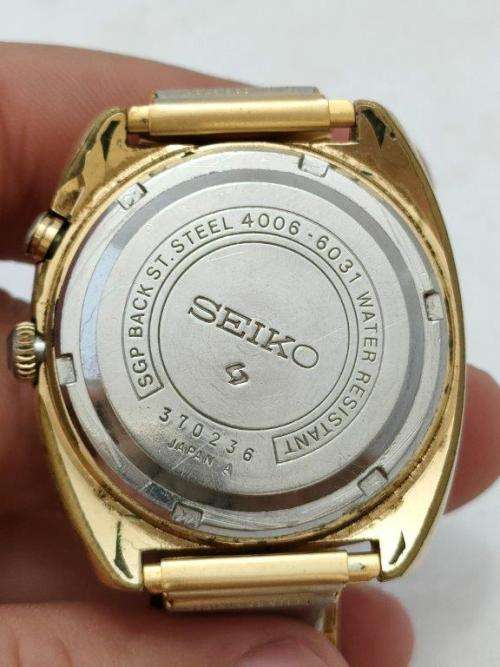 Vintage Seiko Bel Matic wristwatch. Working, but could do with a service.