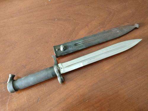 Swedish Mauser M1896 Bayonet with matching numbers.