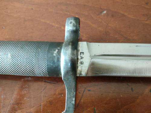 Swedish Mauser M1896 Bayonet with matching numbers.