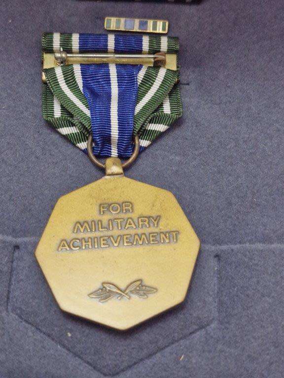 American Military Achievement medal full size. Boxed