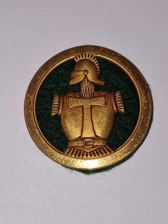 French Signals regiment cap/beret badge.