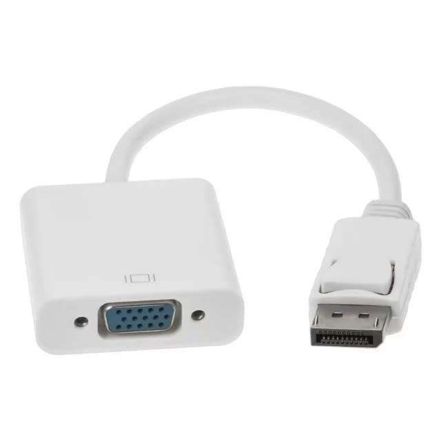 Display Port To VGA Adapter Cable