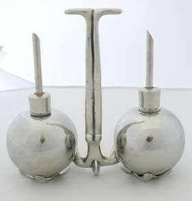 CARROL BOYES SET ( VINEGAR/OIL)  Pls see all images