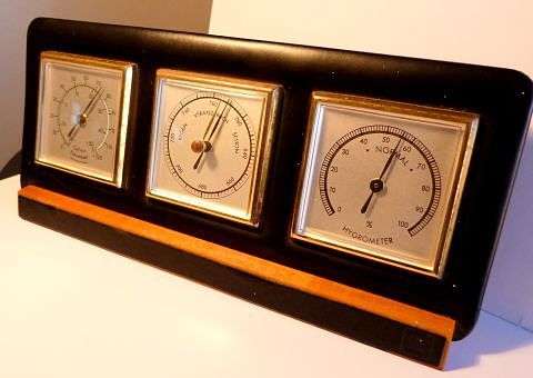 VINTAGE GERMAN WEATHER STATION, EXCELLENT WORKING