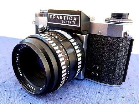 VINTAGE Praktica Super TL,PLUS LENS 1,8/ 50 mm  IN ORIGINAL CASE