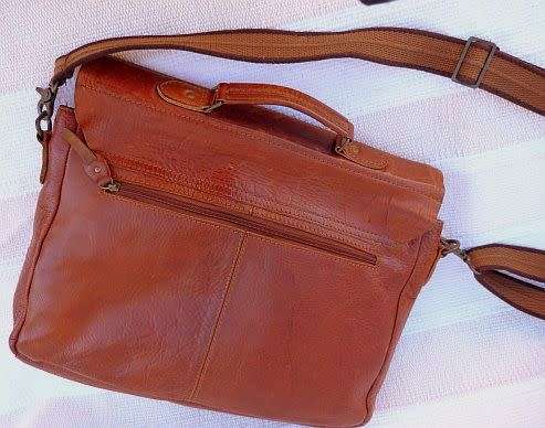 GENUINE LEATHER BAG OR LAPTOP BAG, UNISEX
