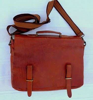 GENUINE LEATHER BAG OR LAPTOP BAG, UNISEX