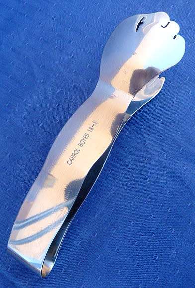 CARROLL BOYES ICE TONGES, MAN!