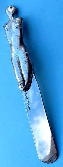 CARROL BOYES CHEESE  / BUTTER KNIFE, VINTAGE
