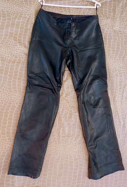 SUPER SOFT,BLACK GENUINE NAPPA LEATHER PANTS,STUNNING PIECE IN EXCELLENT CONDITION
