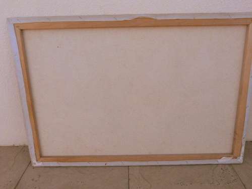 CHARMING SCENE IN BRIGHT COLOURS: OIL ON CANVAS, ARTIST: T. FOURNIER. 61 x 92 cm