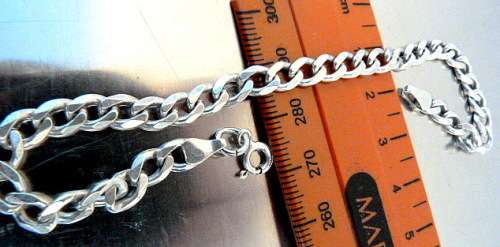 ATTRACTIVE  BRACELET, GENUINE SILVER, MADE IN ITALY,SEE DETAILS