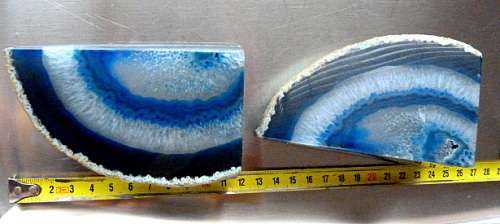 BRAZILIAN ROCKS, STUNNING!  BID IS FOR THE PAIR