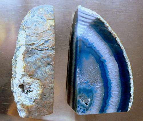 BRAZILIAN ROCKS, STUNNING!  BID IS FOR THE PAIR