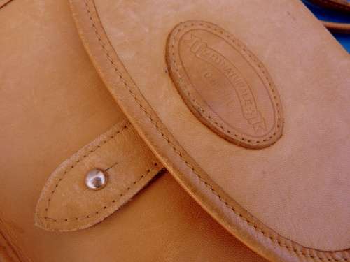 GENUINE LEATHER SLING BAG, `AUNATURALE` ORIGINAL , SOFT MADE  BY TULAbags of LONDON