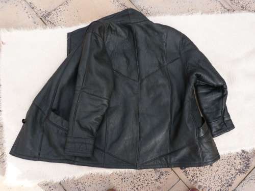 GENUINE LAMP NAPPA LEATHER WITH FUR,VINTAGE LADIES JACKET