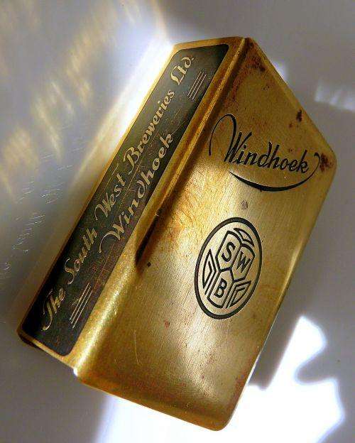 BREWERY COLLECTABLE BRASS MATCHBOX  SAVER