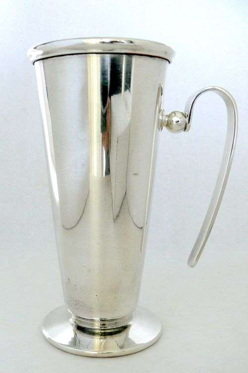 SILVER PLATED MUG,LOUIS PLATE SPC