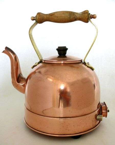 VINTAGE ELECTRIC COPPER KETTLE "REVO" No.281172