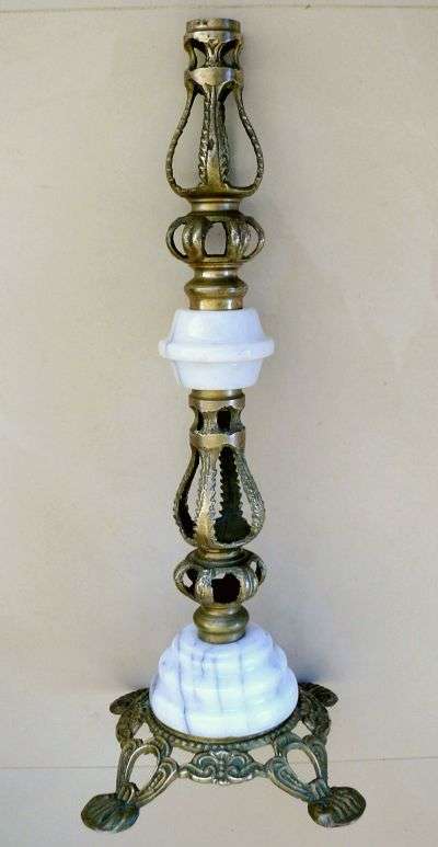 CAST BRASS/MARBLE STAND WITHOUT FITTINGS