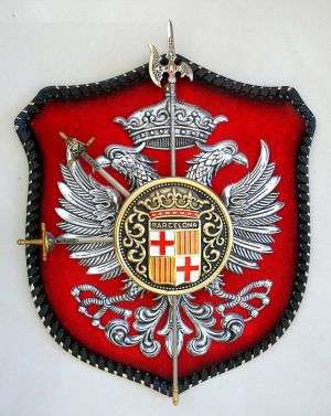 COAT OF ARMS OF BARCELONA/TOLEDO