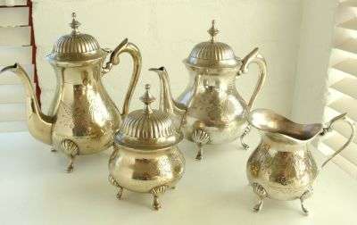 SOLID TEA/COFFEE SET "MAXBEN";PLS CHECK ALL PICS