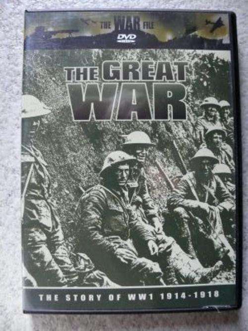 THE GREAT WAR;WW1;1914-1918 // DVD
