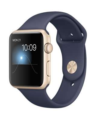 Apple Watch Strap 38mm by Zonabel (S/M) - Navy Blue