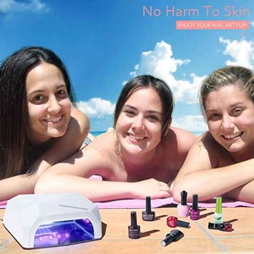 Nordic Beauty 36W Nail Dryer LED Lamp Light Quick Dry Manicure/Pedicure Machine - White