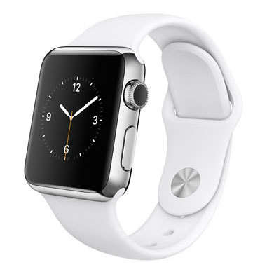 Apple Watch Strap 38mm by Zonabel (S/M) - White