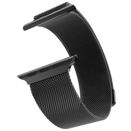 Apple Watch Strap 38mm by Zonabel - Milanese Loop - Black