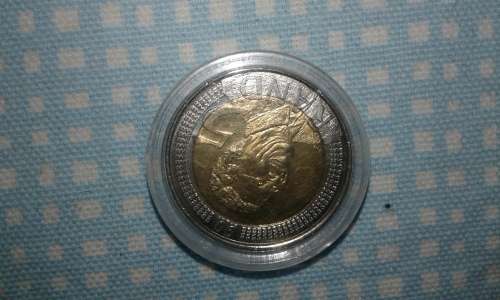 2008 R5 uncirculated and encapsulated mandela coin