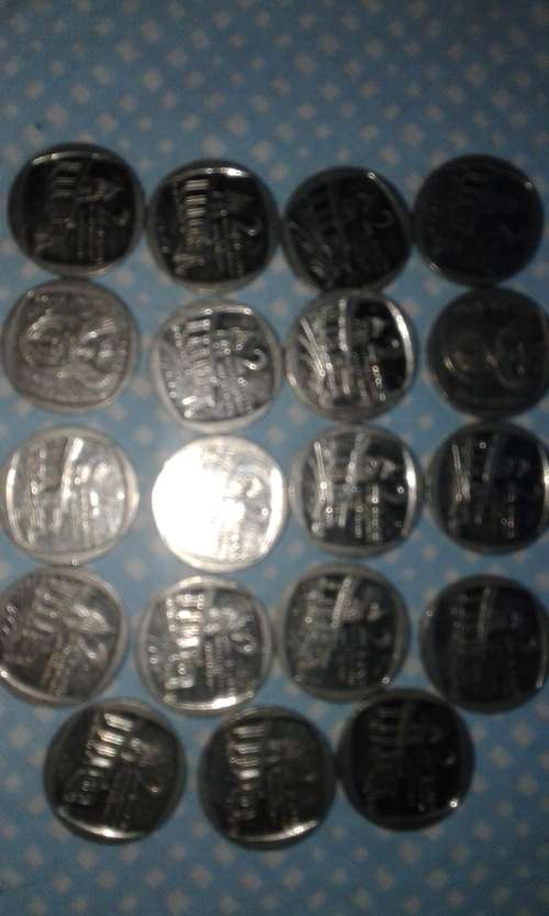 19 2013 & 2014 union commem R2 coins.bid per coin to own all