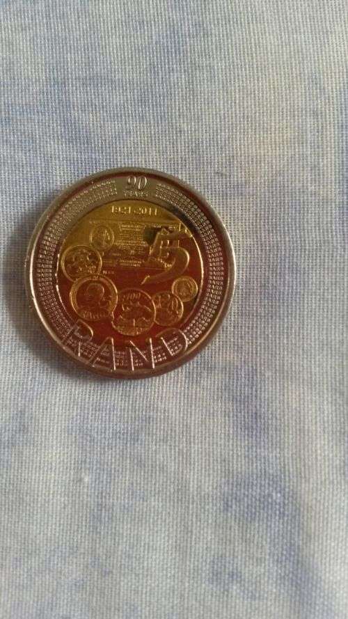 UNCIRCULATED  2011 S.A.R.B.  R5 coin