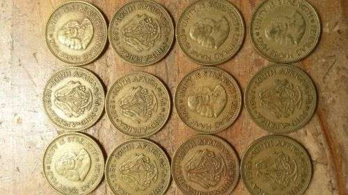 SOUTH AFRICA 1961 HALF CENTS.bid per coin to own all.