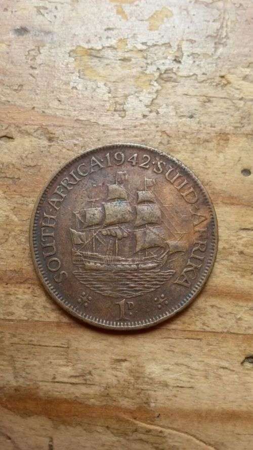 1942 UNION ONE PENNY FOR SALE