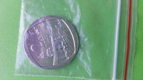 UNCIRCULATED 2014  PARLIAMENT ANNIVERSARY two rand coin