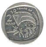 GETTING SCARCE.TWO 2004 TEN YEARS OF FREEDOM R2 coinS.R1 START