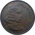 LEGEND.1965 SOUTH AFRICAN TWO CENT COIN