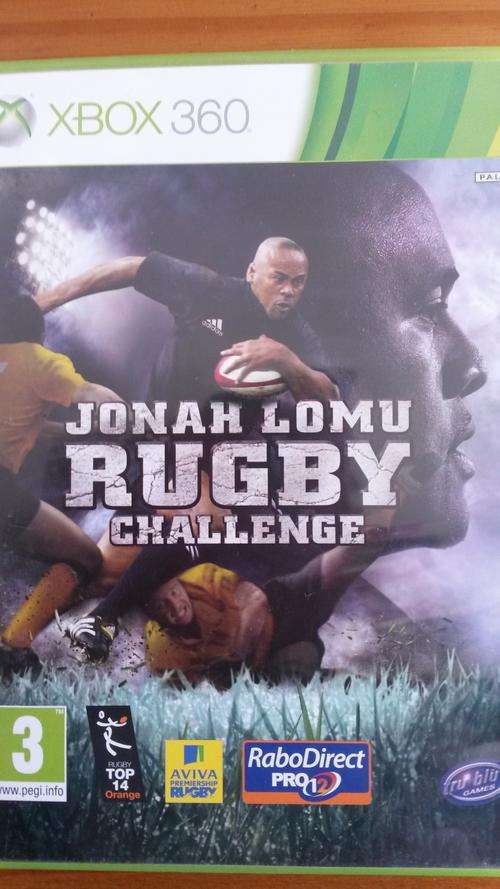 X BOX GAME.RUGBY JONAH LOMU
