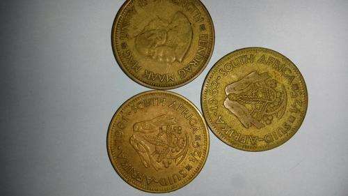 THREE NICE  1960s half cents.one bid for all