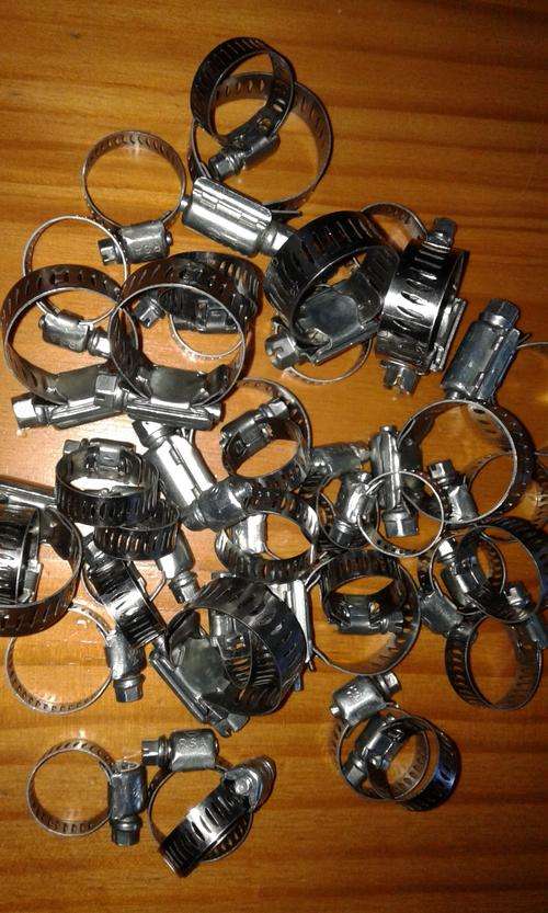 NEW CLAMPS,HEATER HOSE AND FEUL INLINE clamps