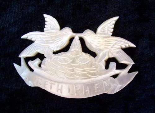 Mother of Pearl Brooch