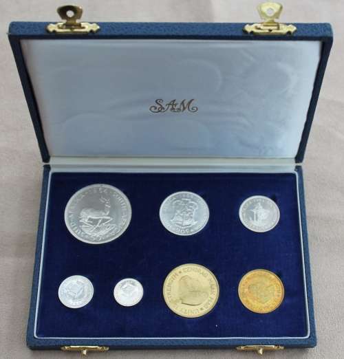 1964 Short Proof Set in Blue SA Mint Box
