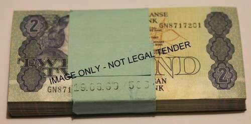 x100 GPC de Kock R2 Notes (Third Issue 1984) Uncirculated in Sequence with SARB Seal **Bid per Lot**